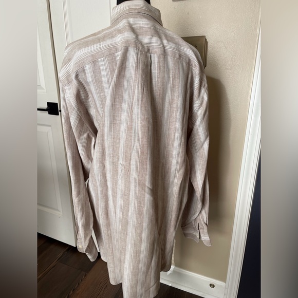 Jos A Bank XL Linen Shirt - Picture 2 of 2